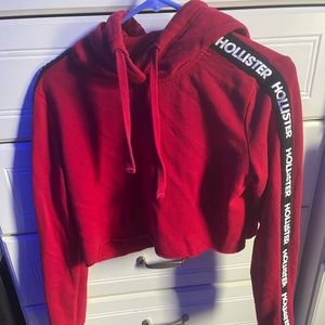 Hollister crop hoodie